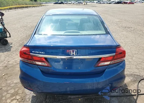 2014 Honda Civic Lx из США, поврежденный, VIN 19XFB2F5XEE257846